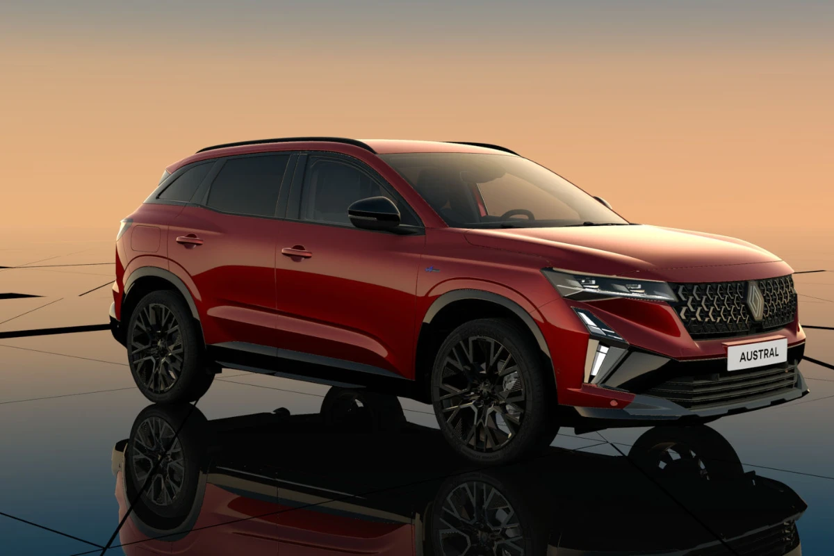 2025 Renault Austral red flame NNP kleur