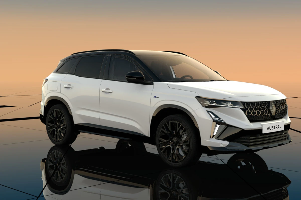 2025 Renault Austral two-tone blanc nacré kleur