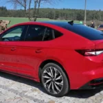 2025 Škoda Enyaq Coupé in Velvet Red