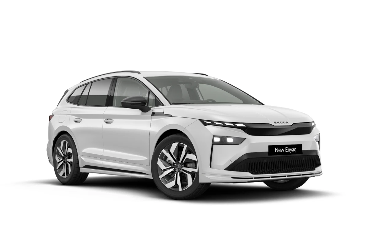 2025 Skoda Enyaq Moon White kleur