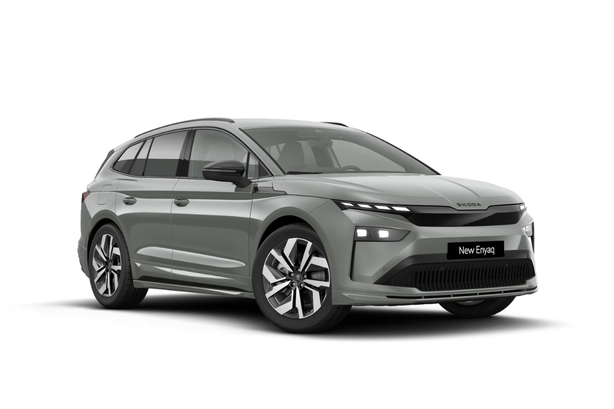 2025 Skoda Enyaq Steel Grey kleur