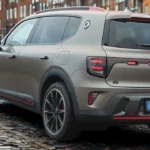 2025 Smart #5 BRABUS Uitvoering Driekwart Achteraanzicht