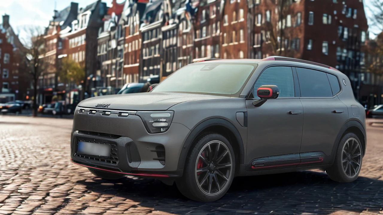 2025 Smart #5 BRABUS Uitvoering Voor Driekwart Aanzicht