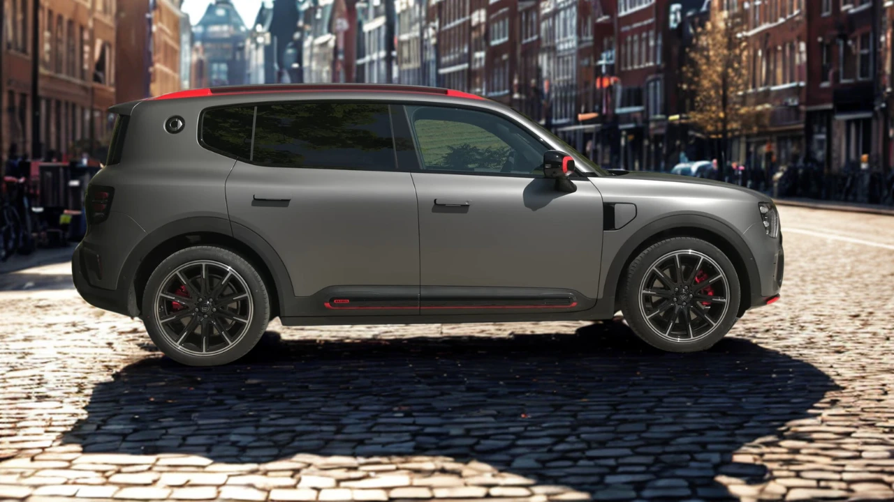 2025 Smart #5 BRABUS Uitvoering Zijprofiel Aanzicht