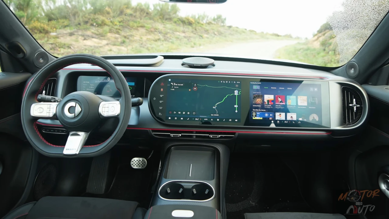 2025 Smart #5 Compleet Interieur Dashboard en Cabine Aanzicht