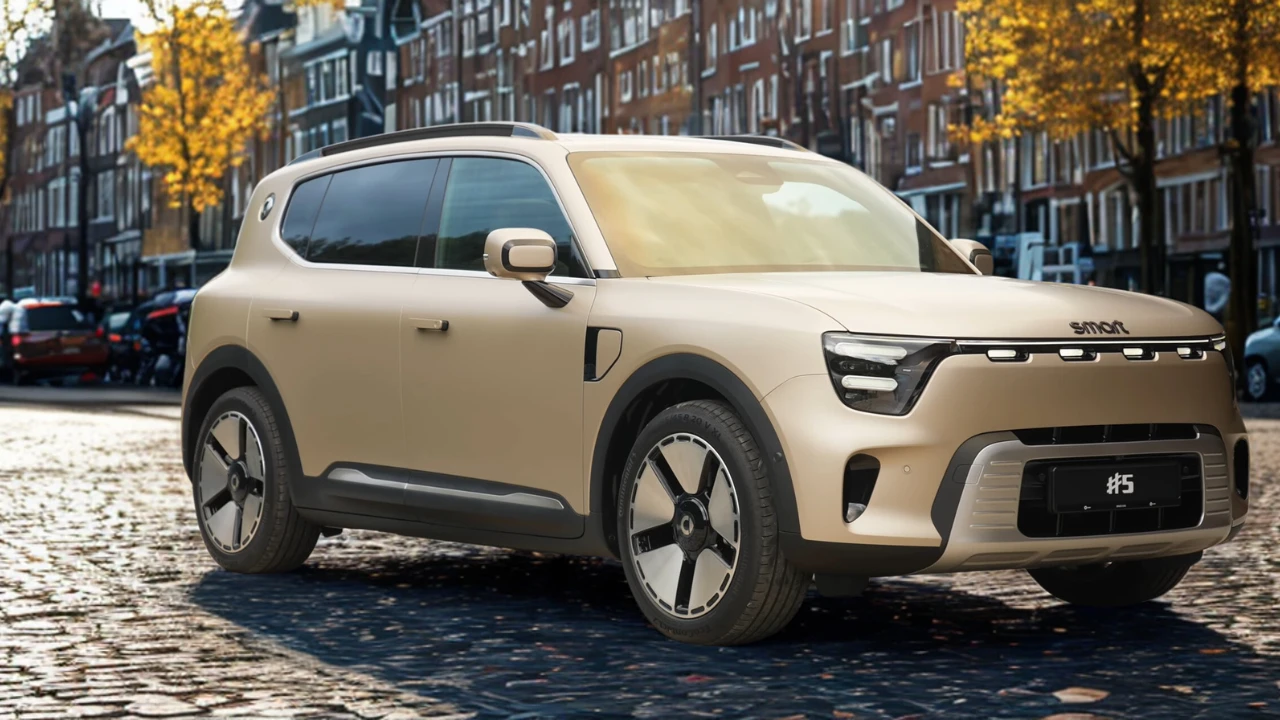 2025 Smart #5 Driekwart Vooraanzicht
