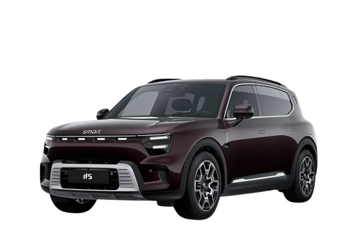 2025 Smart #5 Pulsar Ruby kleur