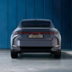 2026 Lexus ES 500e Achterkant Ontwerp