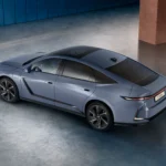 2026 Lexus ES 500e Luchtfoto Bovenzicht