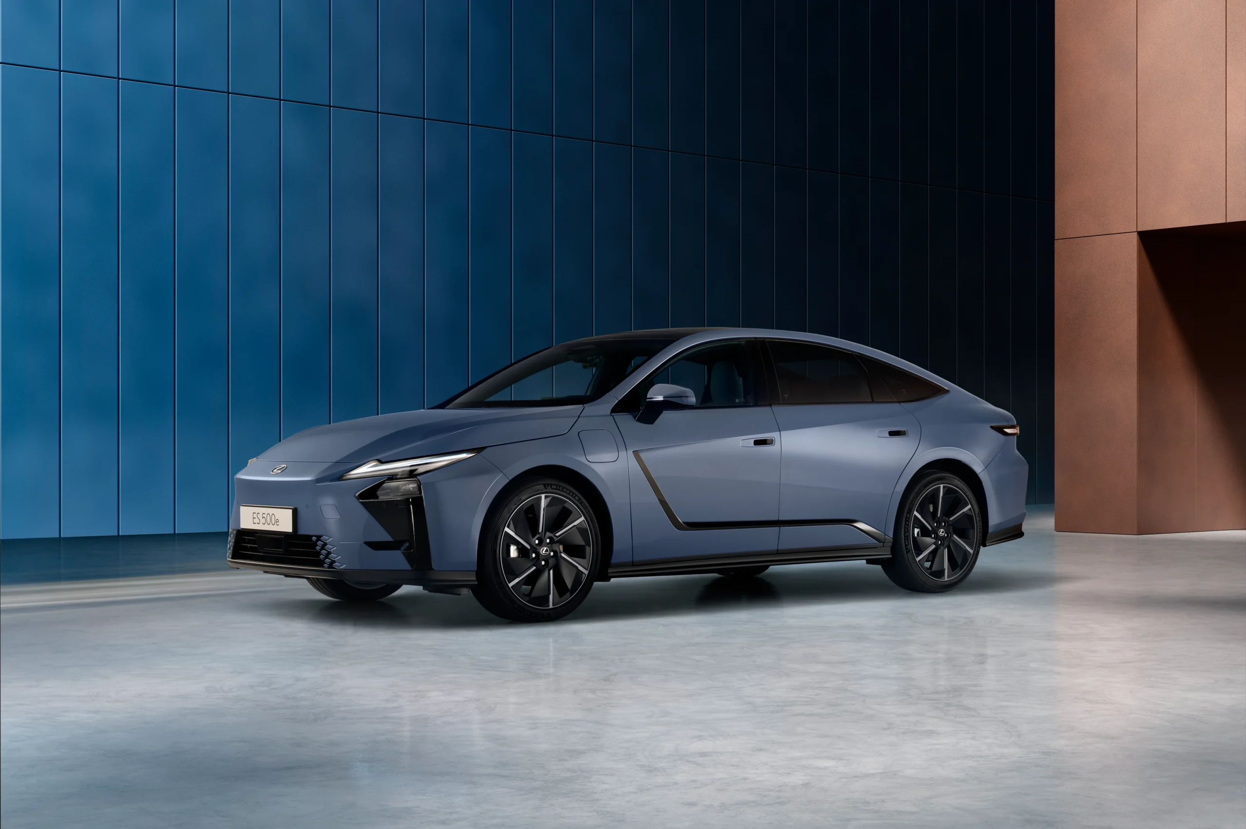 2026 Lexus ES 500e Zijprofiel Ontwerp
