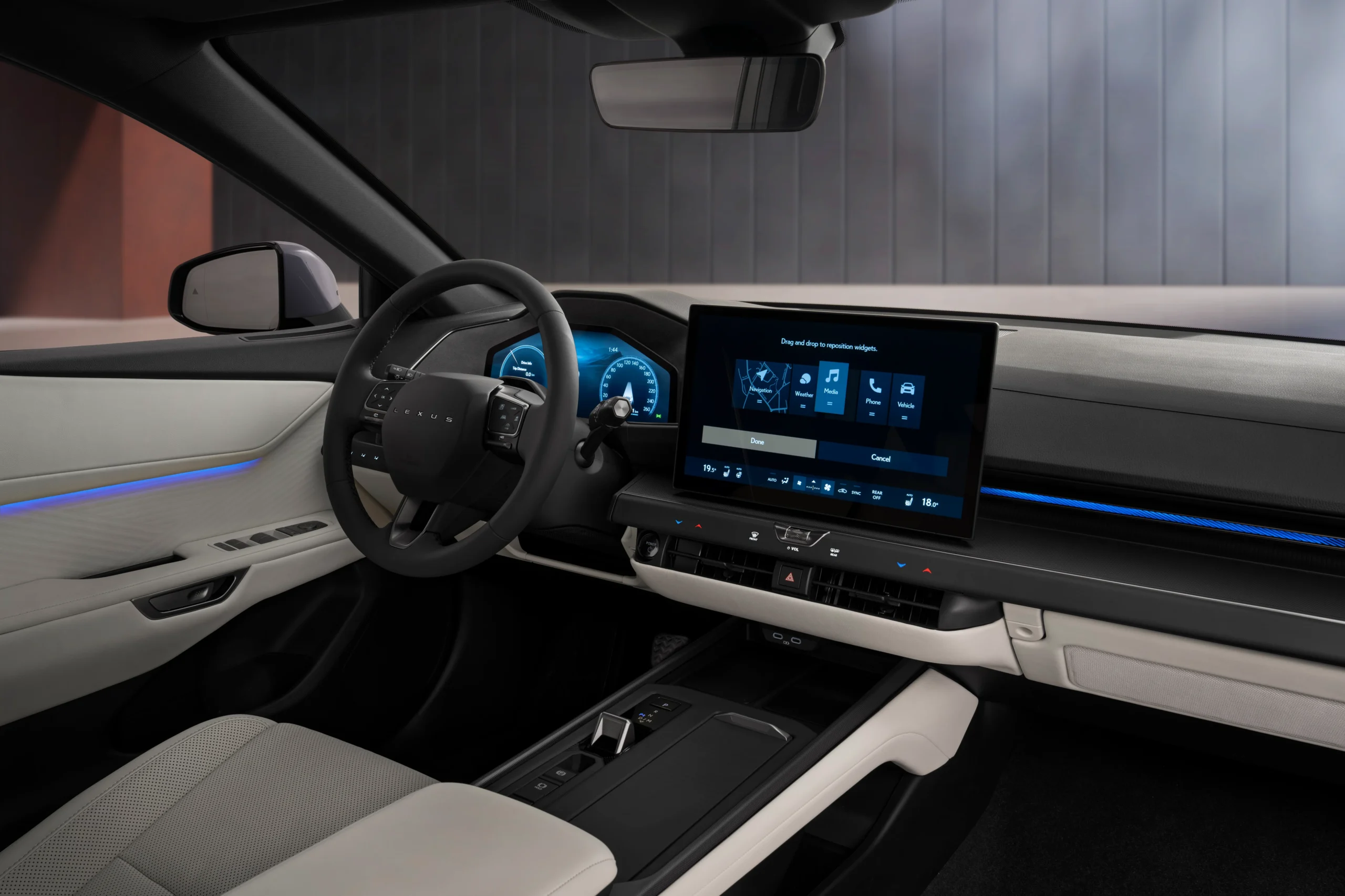 2026 Lexus ES Bestuurder Cockpit Zicht
