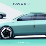 Škoda Favorit Crossover Transformatie - Zijprofiel Evolutie