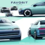 Škoda Favorit Elektrisch Concept - Ontwerp Ontwikkelings Reis