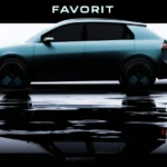Škoda Favorit Elektrisch Concept - Studio Profielaanzicht