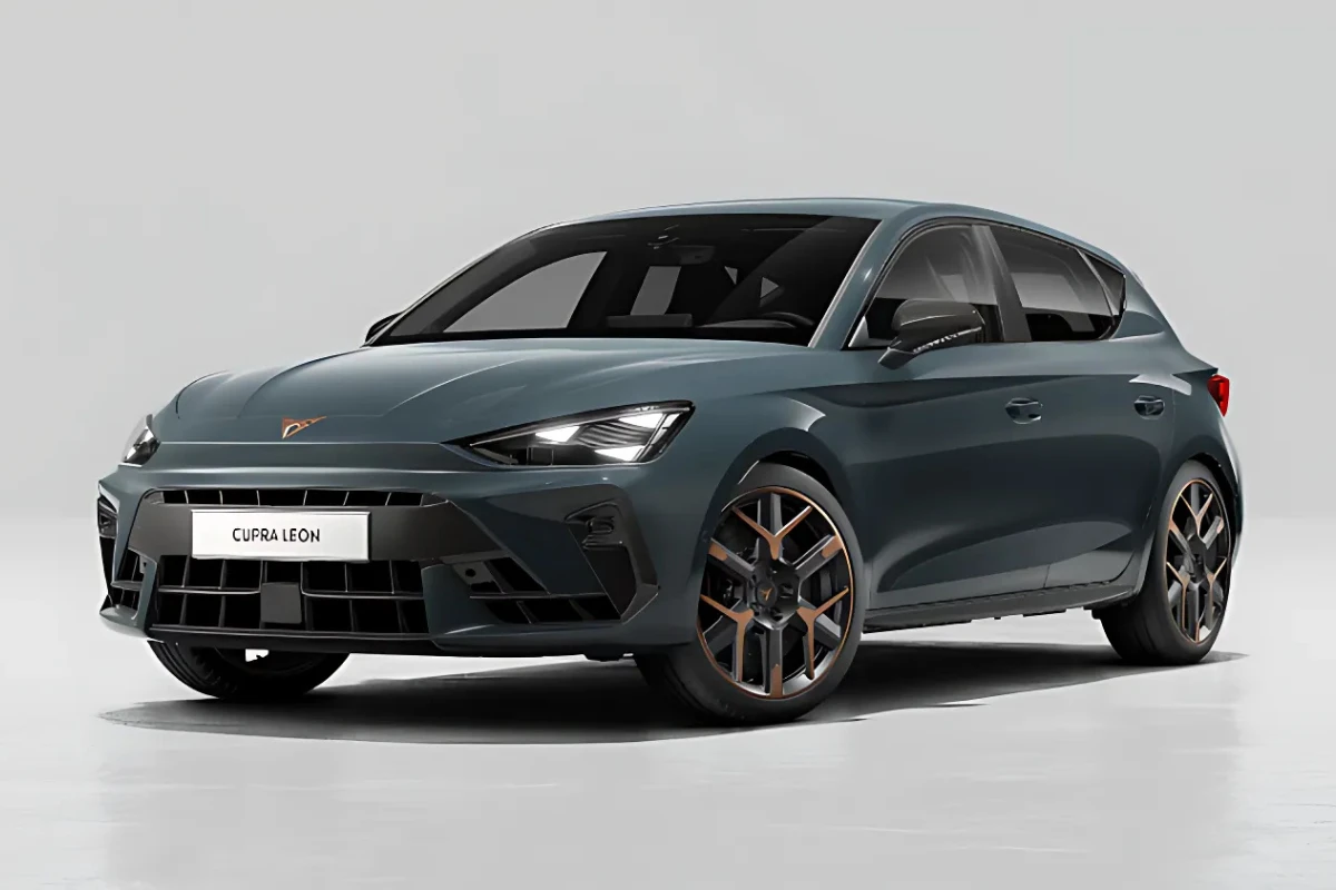 2025 Cupra Leon Fiord Blue Kleur