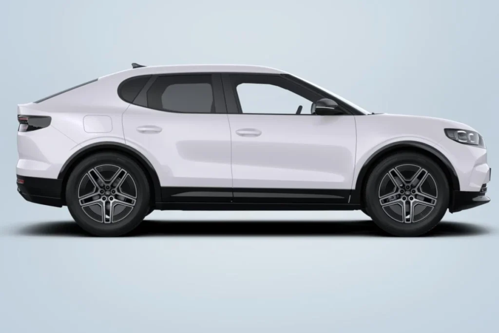 2025 Ford Capri Frozen White kleur