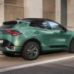 2025 Kia Sportage Hybrid Achterontwerp en Achterlicht Details