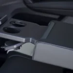 Achterarmsteun van 2025 Volkswagen Tayron met neerklapbaar ontwerp en geïntegreerde bekerhouders