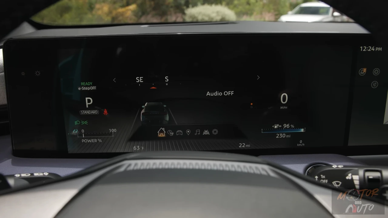 2026 Nissan Leaf Digitaal Instrumentenpaneel