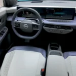 2026 Nissan Leaf Interieur Dashboard met Dubbele 14,3-inch Displays