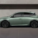 Lancia Ypsilon HF Zijprofiel - Atletische Houding met Prestatie-Verbeteringen