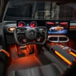 Mercedes-AMG GT XX Concept Interieur met Formule-Stijl Stuurwiel en Dubbele Displays