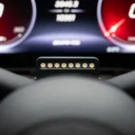 Mercedes-AMG GT XX Concept Stuurwiel Detail met Schakel Lichten Array