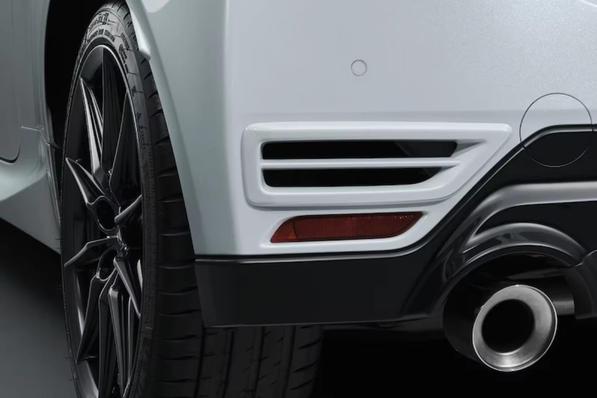 Toyota GR Yaris Aero Performance Achterbumper Aerodynamische Opening Detail