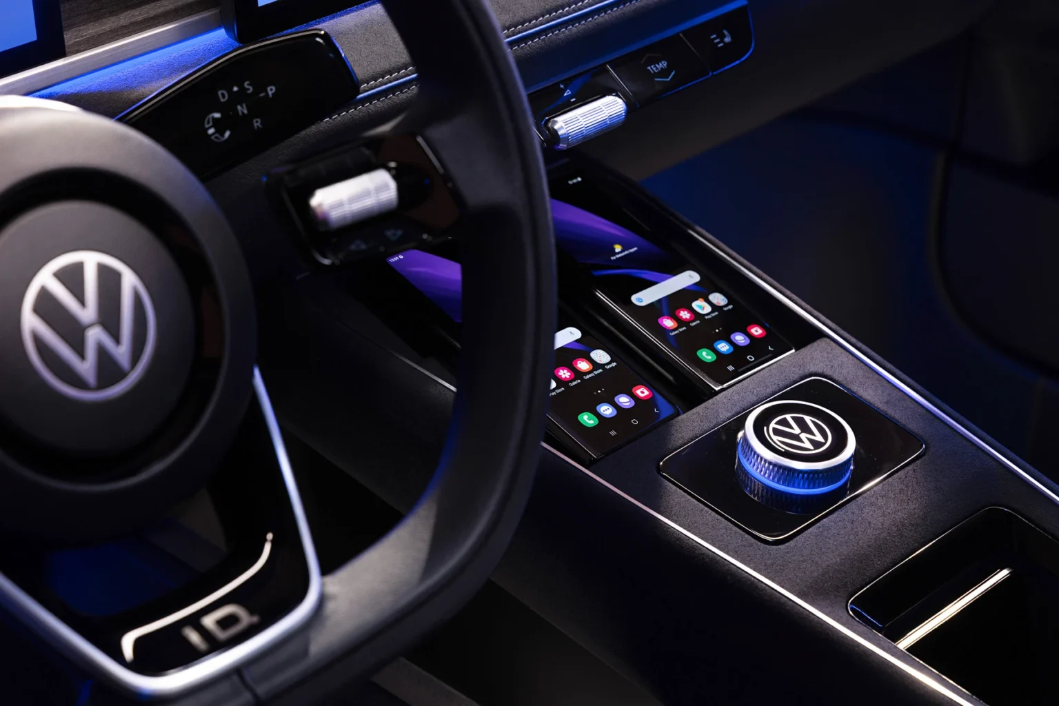 Volkswagen ID.2all Concept - Center Console and Control Interface Detail