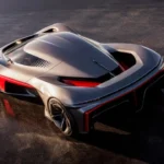 2025 California Corvette Concept - Achter Aerodynamisch Design en Twee-Kleurige Lak