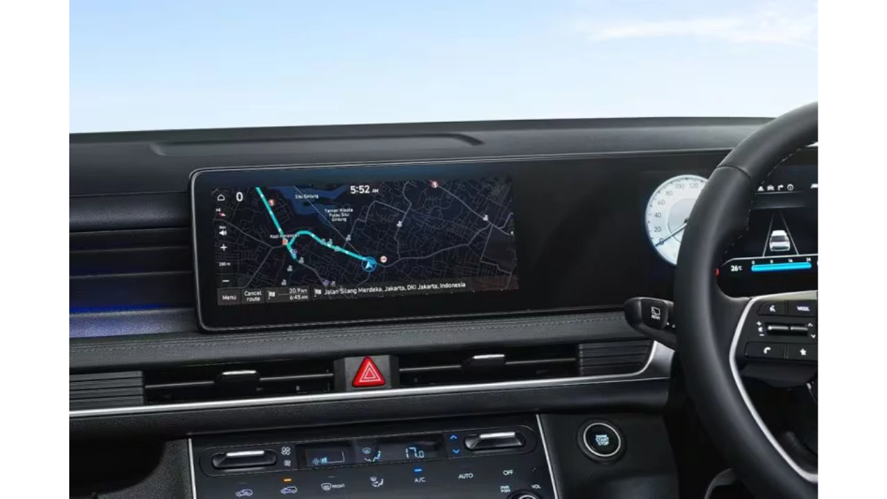 2025 Hyundai Stargazer Navigatie - Geavanceerd Infotainment Display