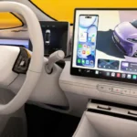 2025 MG 4 Electric Bestuurders Positie met Geavanceerd Infotainment en Bediening