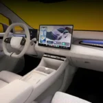 2025 MG 4 Electric Interieur Dashboard met Groot Infotainment Scherm