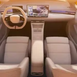 2025 MG 4 Electric Voorinterieur met Verbonden Middenconsole Ontwerp