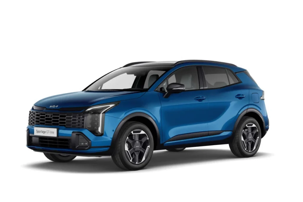 2026 Kia Sportage Blue Flame kleur