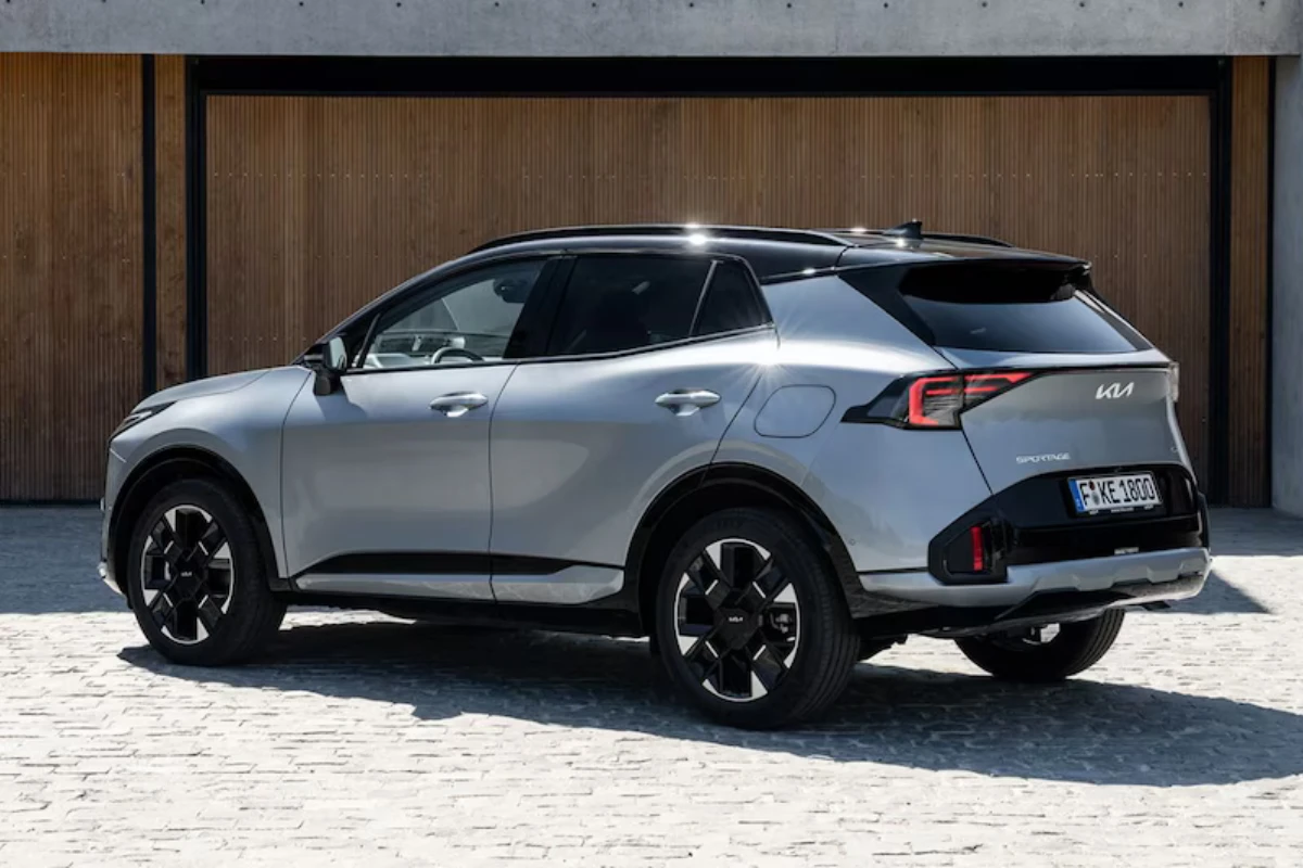 2026 Kia Sportage Plug-in Hybrid Achterkant Ontwerp