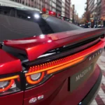 2026 Mazda 6e Achterlicht en Spoiler Detail