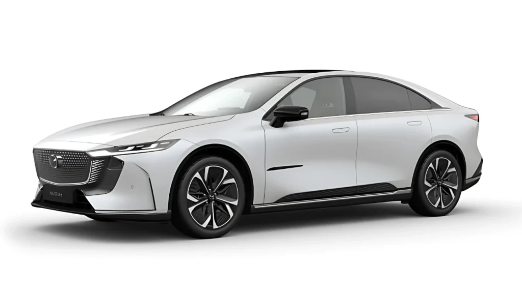 2026 Mazda 6e Crystal White Pearl kleur