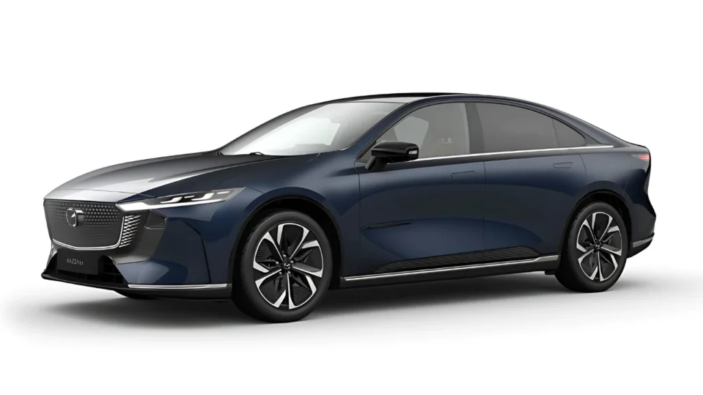 2026 Mazda 6e Deep Crystal Blue kleur