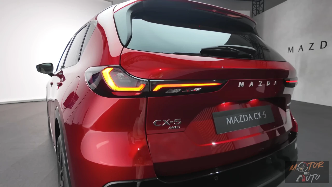 2026 Mazda CX-5 Verfijnde LED Achterlicht Technologie Detail
