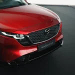 2026 Mazda CX-5 Voorkant Ontwerp Detail met Verfijnde Grille en Bumper