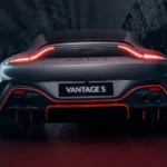 Aston Martin Vantage S Dramatisch Achter Driekwart Aanzicht