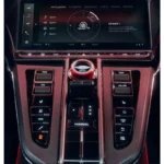 Aston Martin Vantage S Middenconsole met Sport+ Rijmodus Display