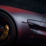 Aston Martin Vantage S Zijventiel Detail met S Prestatie Badge