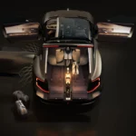 Bentley EXP 15 Luchtfoto Interieur met Revolutionair Achterklep Ontwerp