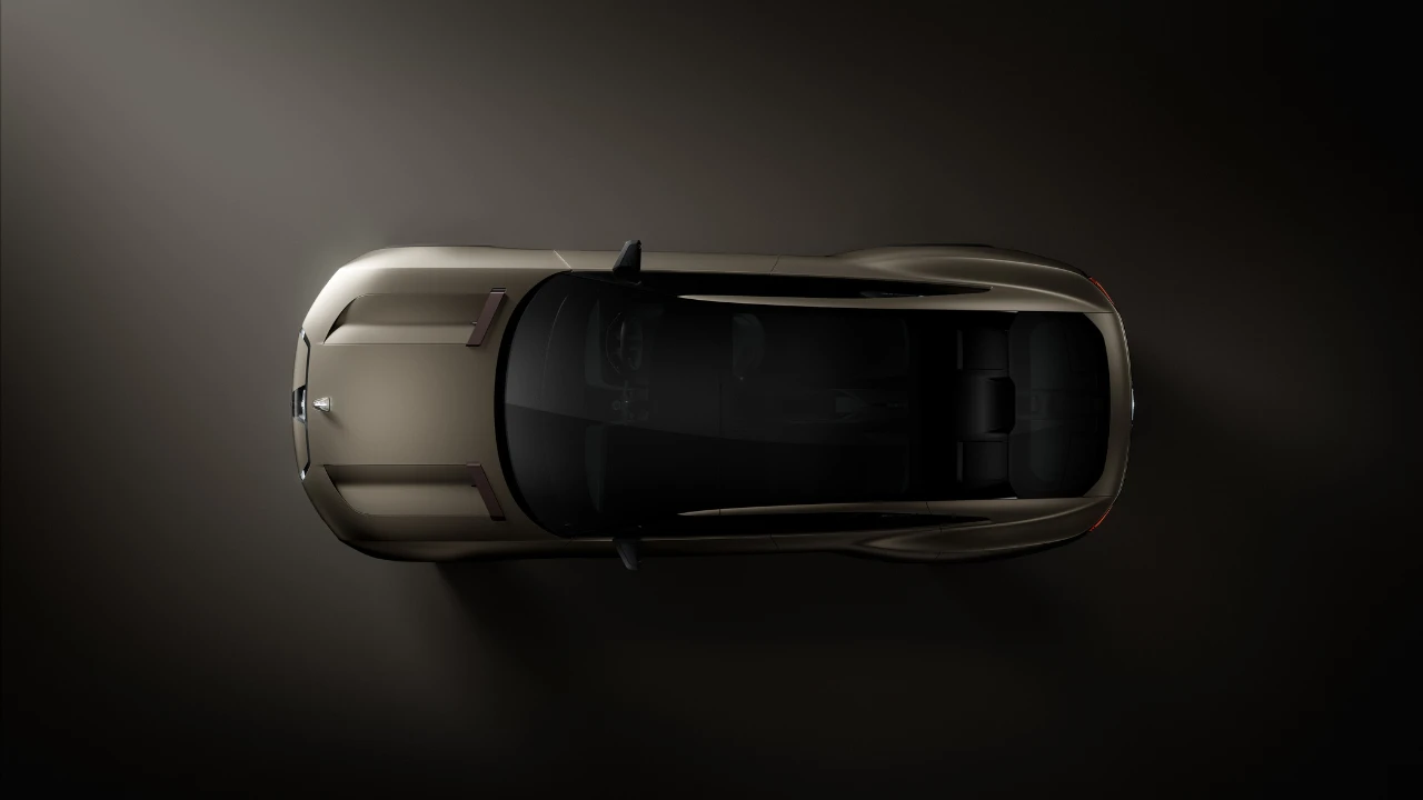 Bentley EXP 15 Luchtfoto Onthult Grand Touring Proporties