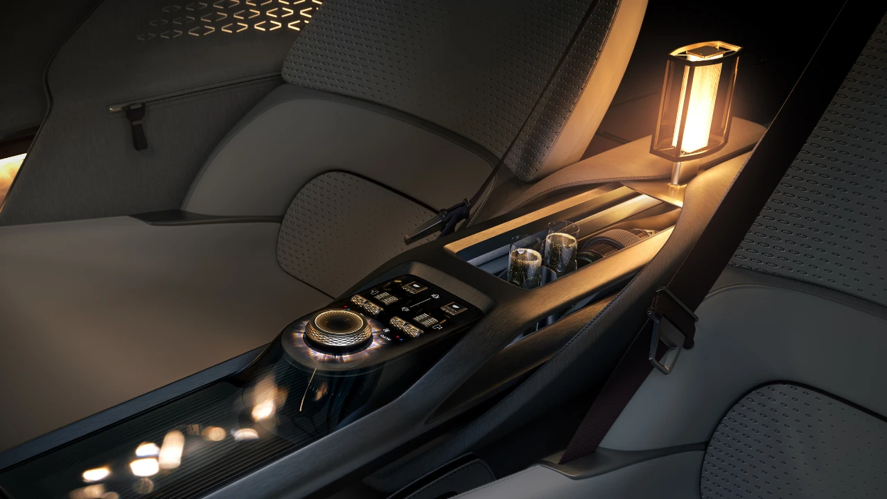 Bentley EXP 15 Luxe Middenconsole met Geïntegreerde Wijnopslag