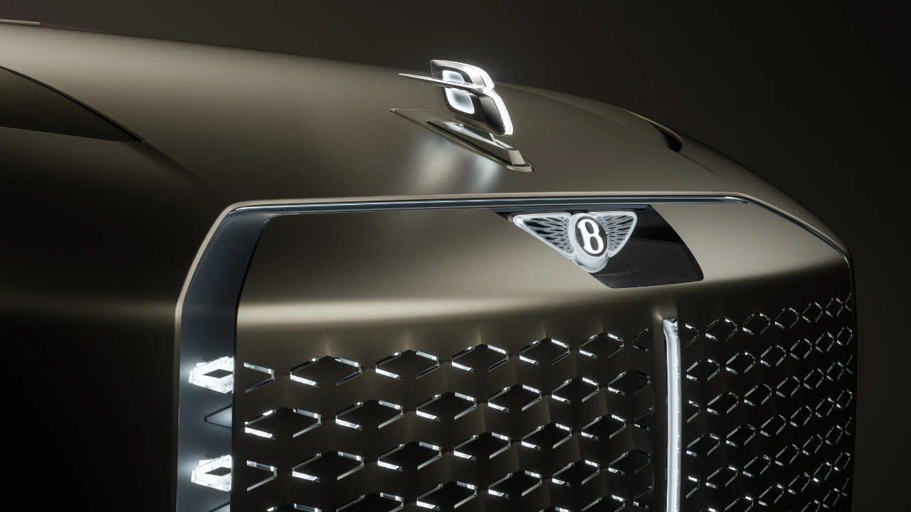 Bentley EXP 15 Revolutionaire Digitale Kunst Grill met Flying B Embleem
