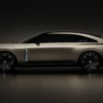 Bentley EXP 15 Zijprofiel met Pallas Gold Vloeibaar Metaal Afwerking