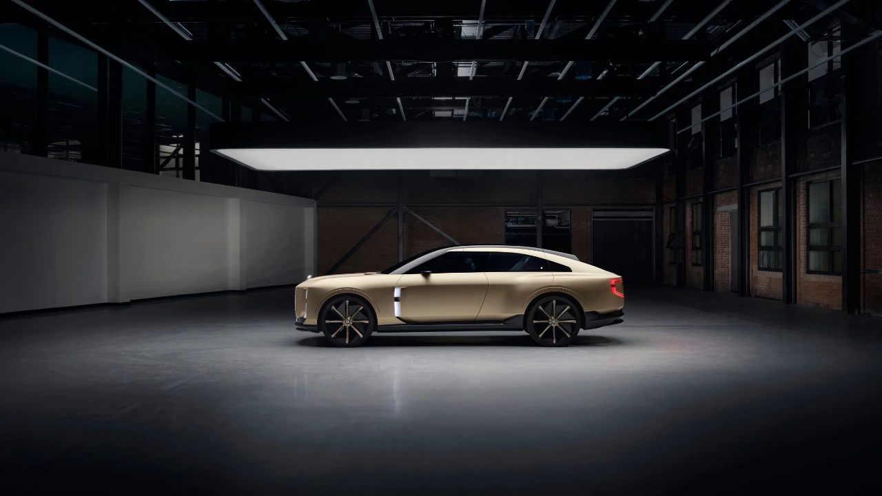 Bentley EXP 15 in Bentley's Nieuwe Ontwerp Studio Omgeving